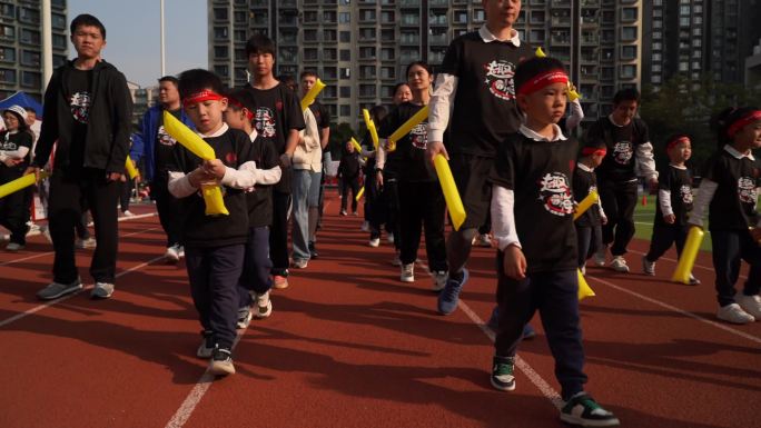 幼儿园 小学 运动会 校园运动会 入场