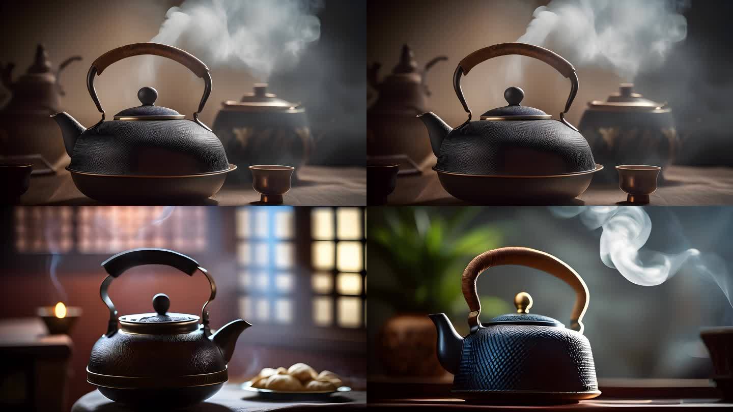 茶壶茶炉煮茶喝茶泡茶品茶茶文化禅意意境