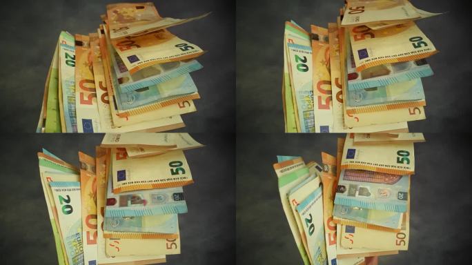 欧洲单一货币。手掷欧元