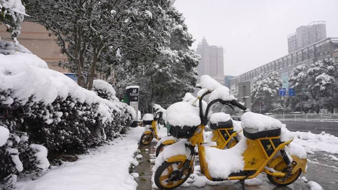 益阳大道雪景 宣传片 fx3 空景