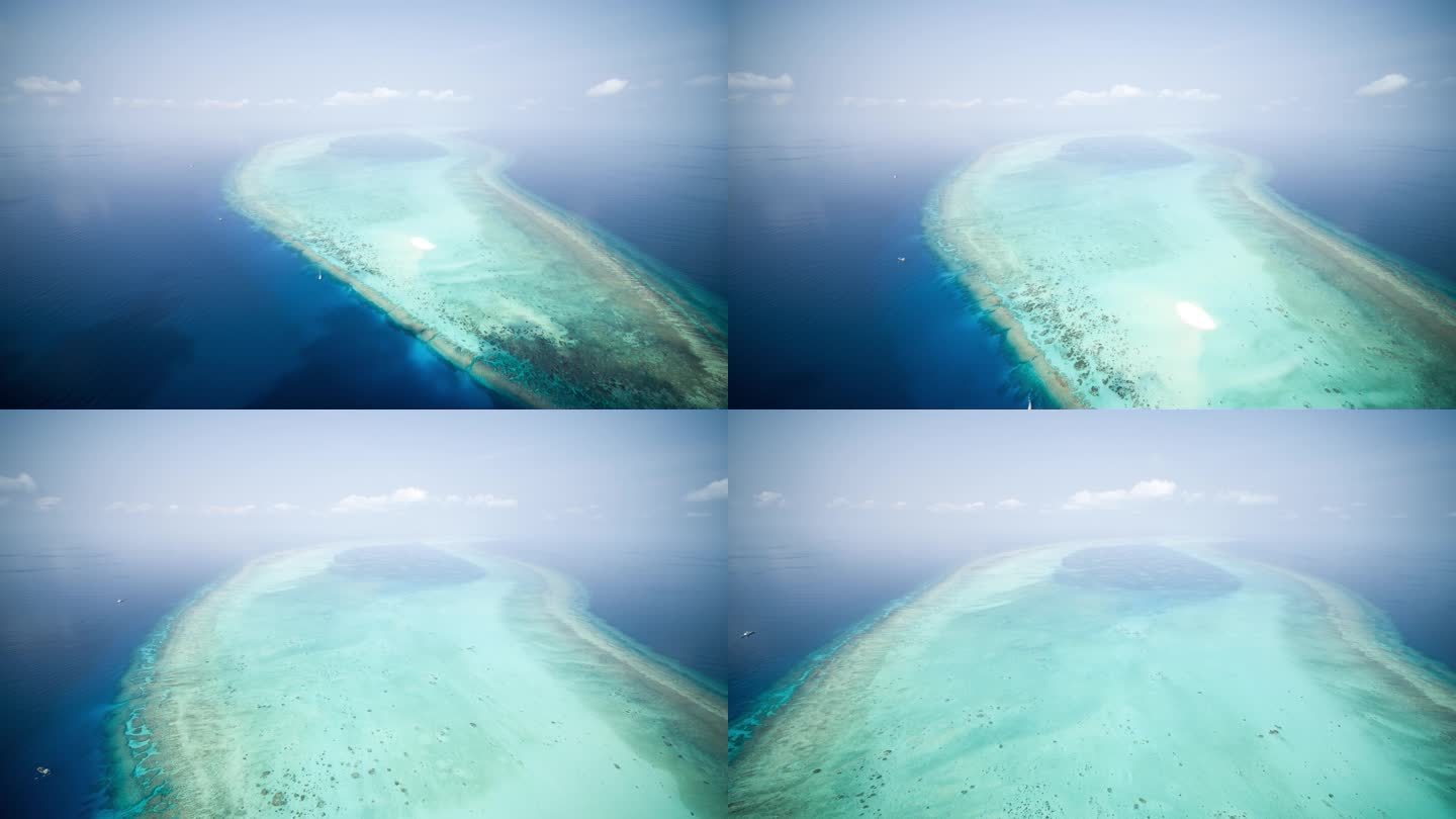 南海西沙群岛玉啄礁岛屿资源