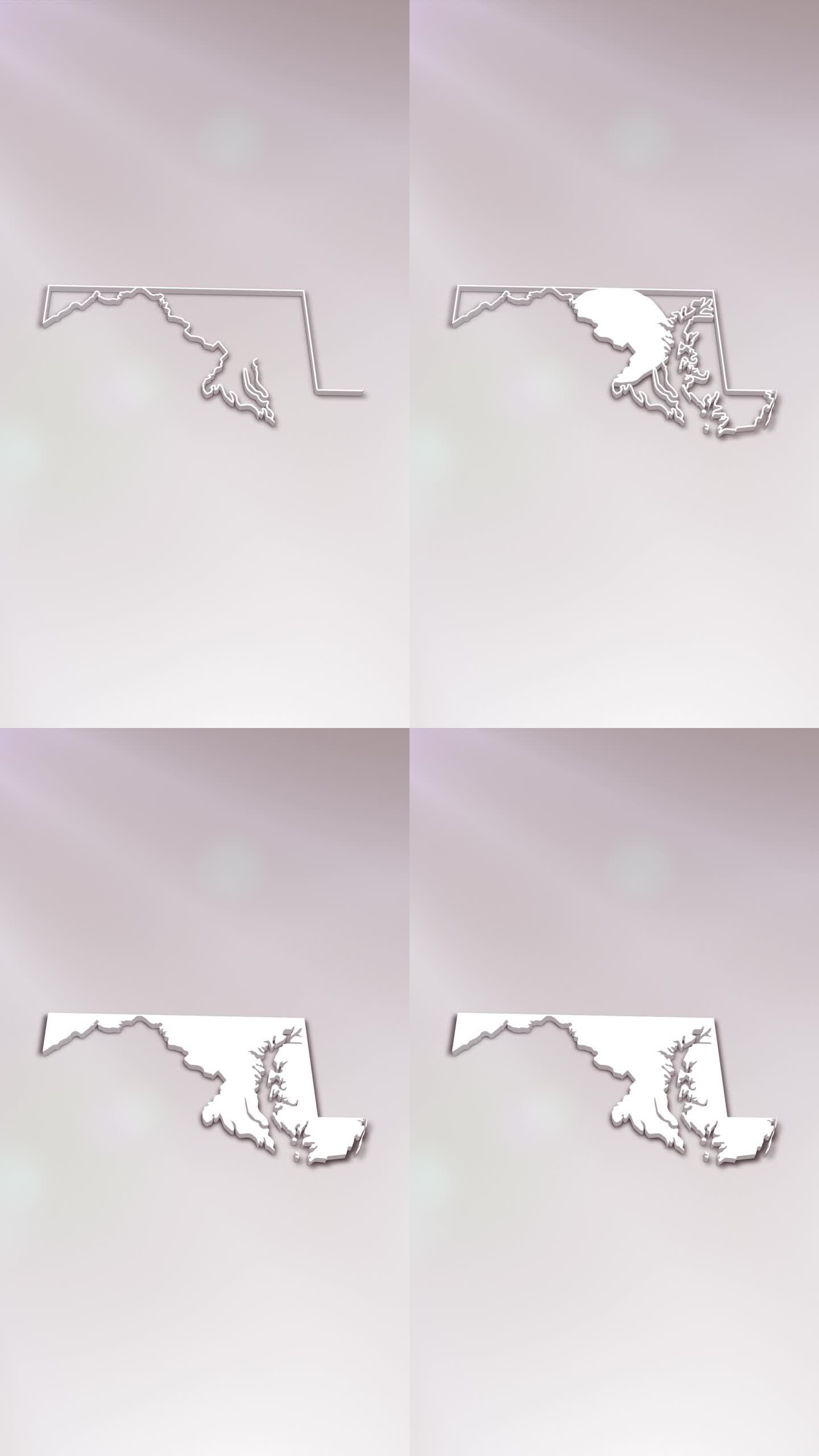马里兰州3D地图介绍