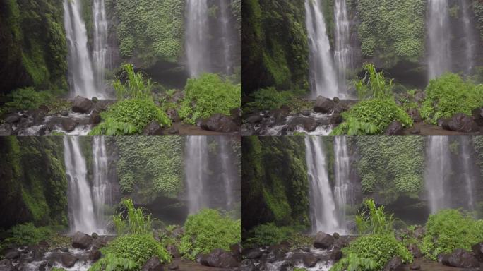 印度尼西亚巴厘岛的斐济瀑布
