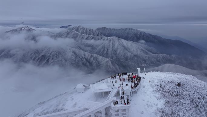 中国湖南省永州市蓝山县云冰山旅游景区