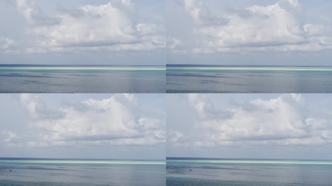 美丽的南海西沙群岛岛屿盘石屿【精品】
