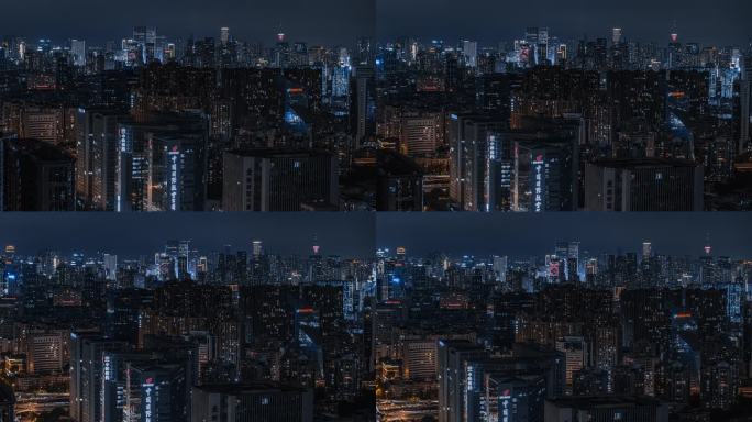 4k 成都夜景