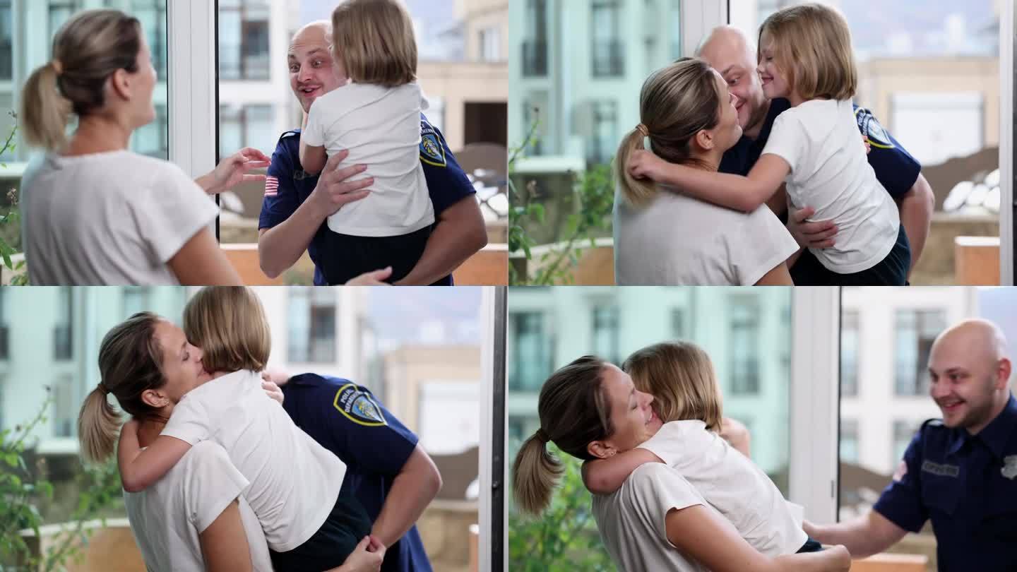 警察找到了小女孩并把她带回了母亲身边