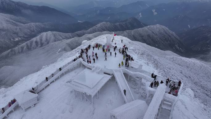 中国湖南省永州市蓝山县云冰山旅游景区