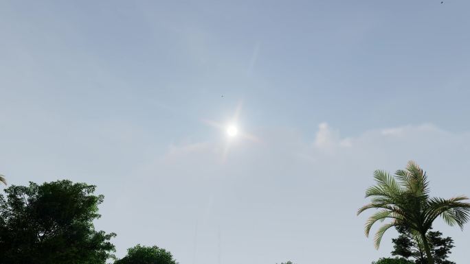 4K雨过天晴大雨过后