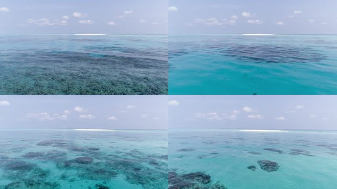 玉啄礁白沙洲中国南海西沙【精品】