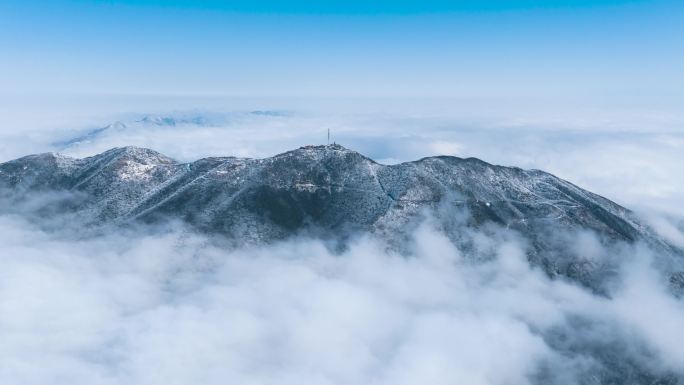 4K 雷公山雪景云海延时