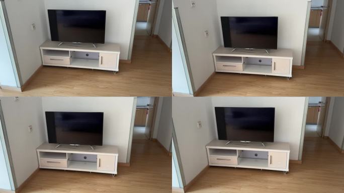 4K原创 简易的电视柜和电视机