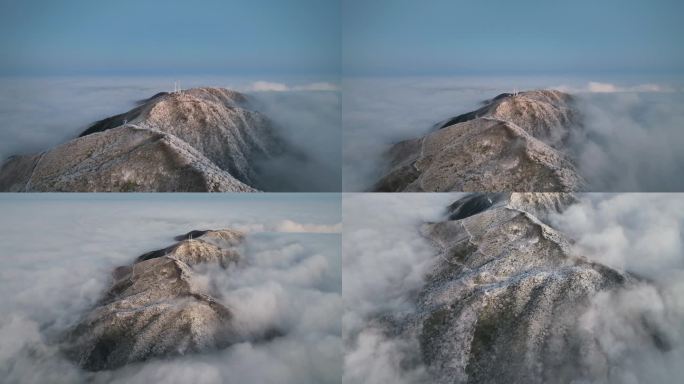 4K 贵州雷公山冬季雪景2