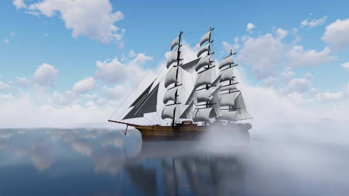 古代帆船 成功 海上航行 未来 希望