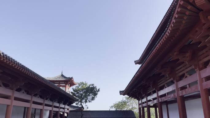 广西北海冠头岭佛教寺庙普渡寺寺院