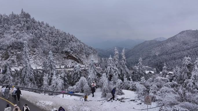 中国湖南省永州市蓝山县云冰山旅游景区