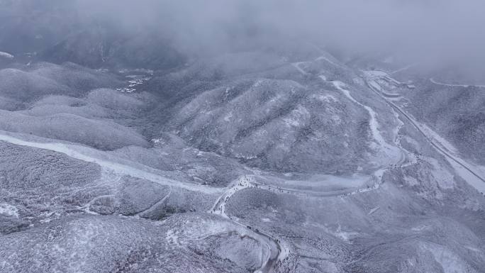 中国湖南省永州市蓝山县云冰山旅游景区