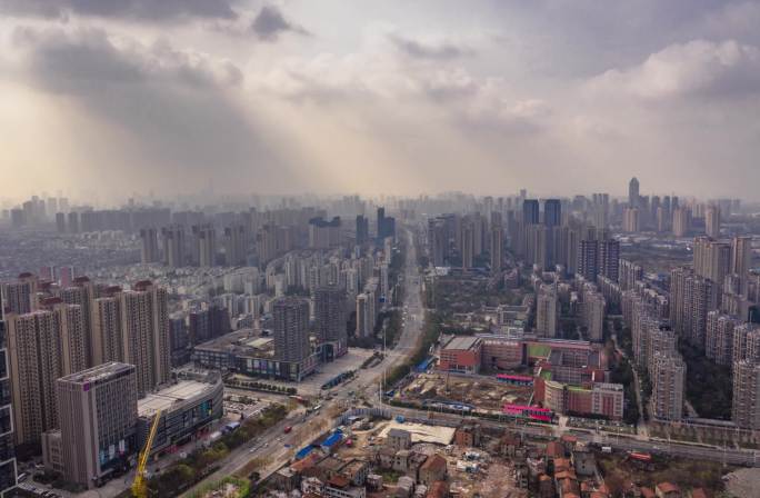 武汉后湖延时（街道 地标 学校 商场）