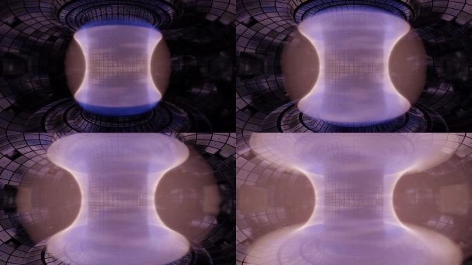 核聚变的托卡马克动画。