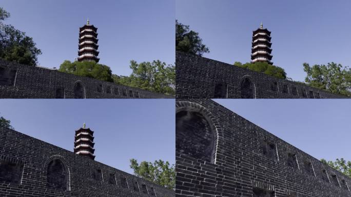 广西北海冠头岭佛教寺庙普渡寺寺院佛塔