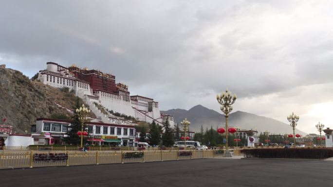 西藏布达拉宫延时