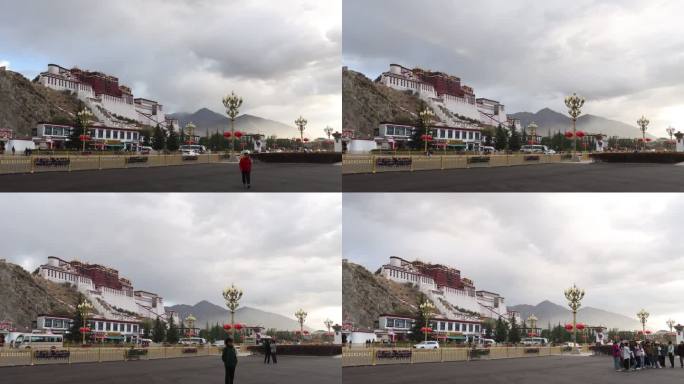 西藏布达拉宫延时