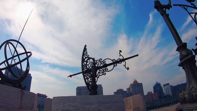 北京古观象台传统天文仪器空镜