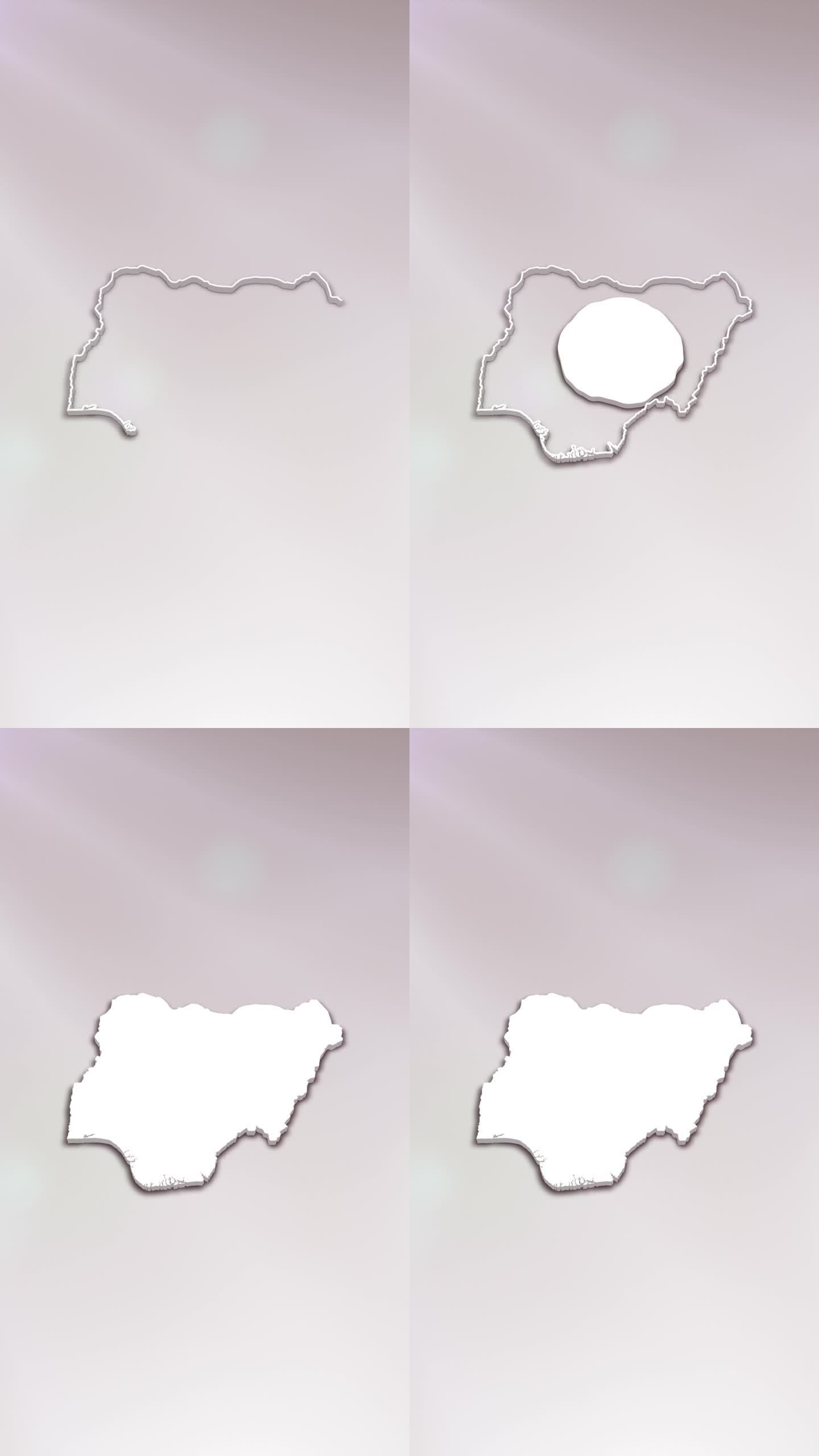 尼日利亚3D地图介绍