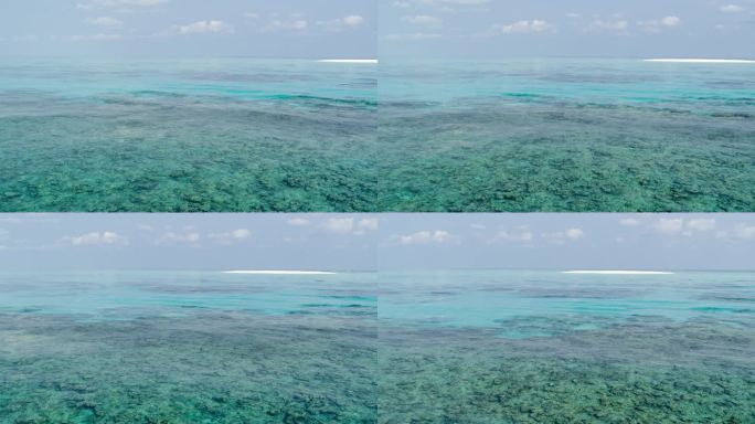 清澈海水玻璃海中国南海西沙【精品】