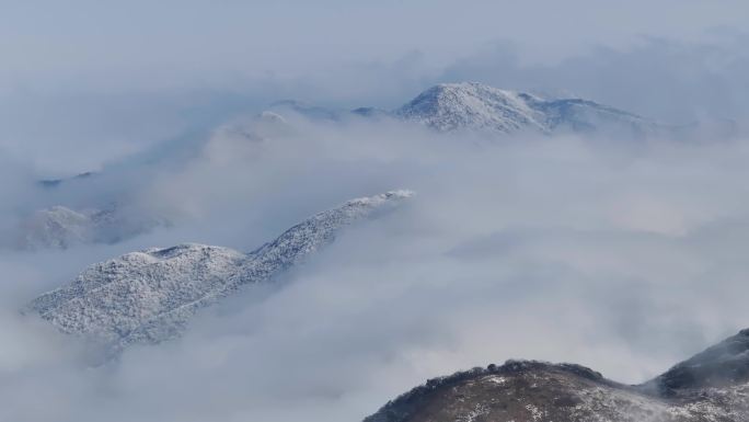 4K 贵州雷公山冬季雪景16