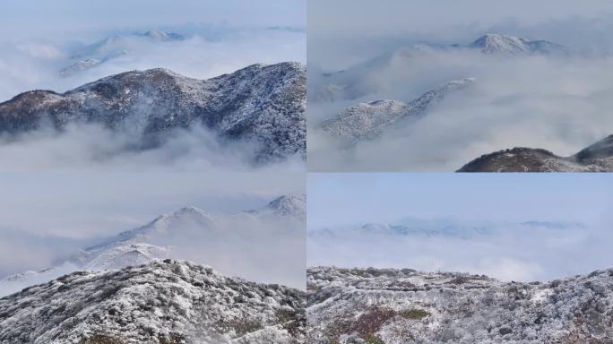 4K 贵州雷公山冬季雪景16