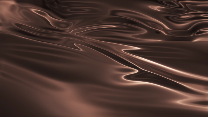 棕色水面 丝滑流体 咖啡  细腻巧克力