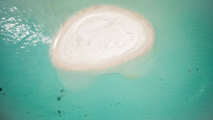 中国南海岛屿玉啄礁白沙洲玻璃海【精品】
