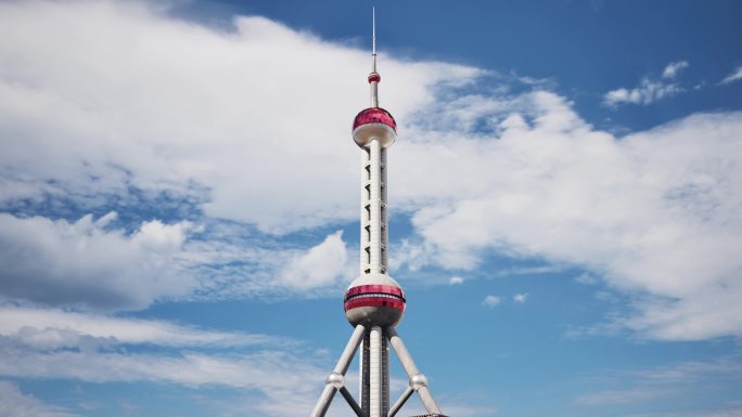 上海地标东方明珠广播电视塔城市地标