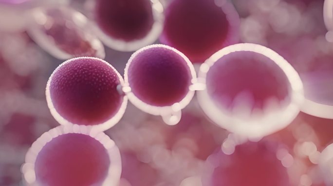 高清 细胞动画 血细胞 医药 疗效 活力