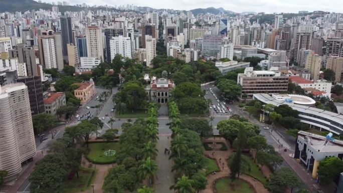贝洛奥里藏特俯瞰巴西大城市