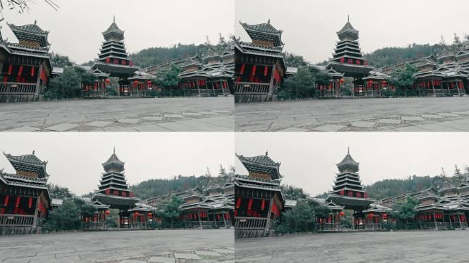 【正版素材】肇兴侗寨黎平贵州冬天1264