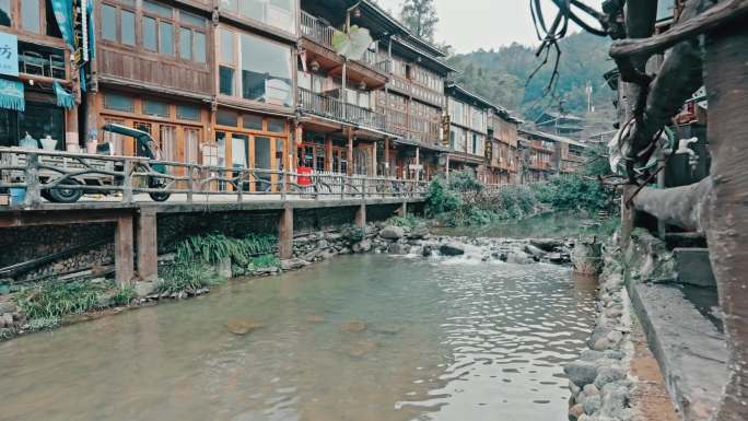 【正版素材】肇兴侗寨黎平贵州冬天1316