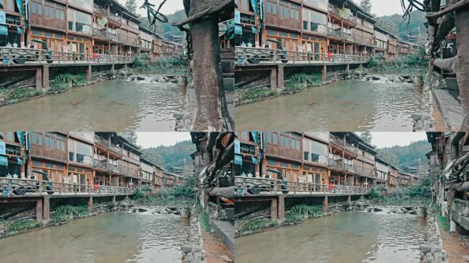 【正版素材】肇兴侗寨黎平贵州冬天1316