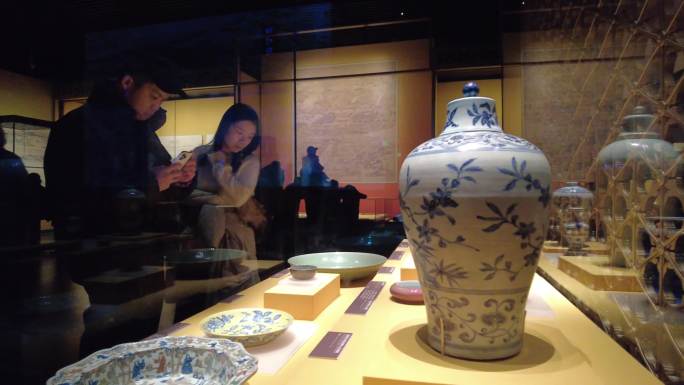 北京大运河博物馆大运河历史文物展览观众