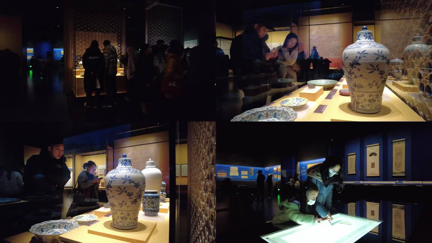 北京大运河博物馆大运河历史文物展览观众