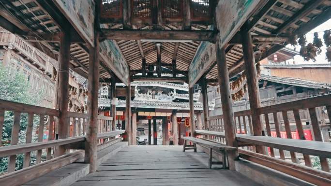 【正版素材】肇兴侗寨黎平贵州冬天1336