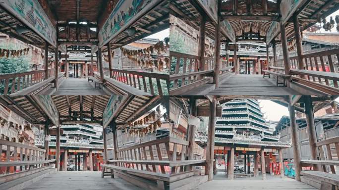 【正版素材】肇兴侗寨黎平贵州冬天1336