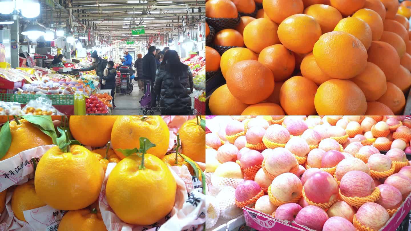 上海水果市场，各种水果