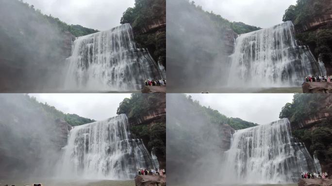 小黄果树瀑布实拍风景