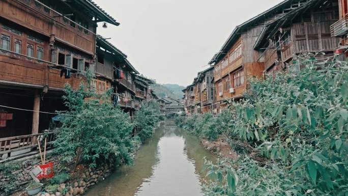 【正版素材】肇兴侗寨黎平贵州冬天1322