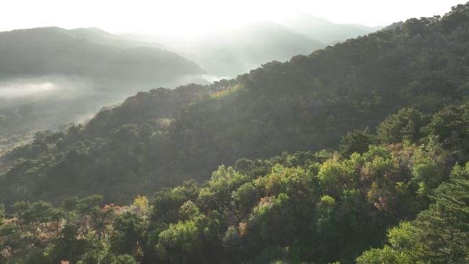 航拍辽宁千山风光