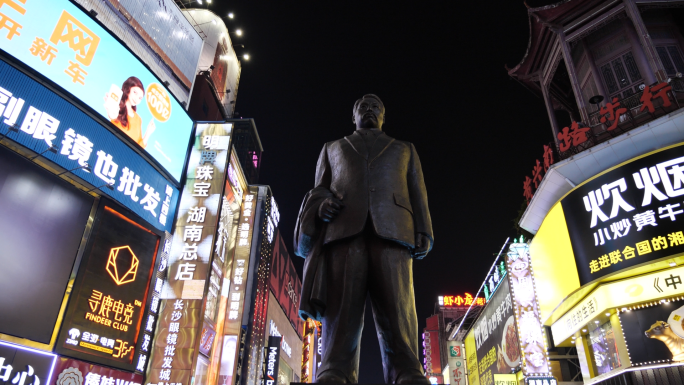 长沙地标人文步行街太平街夜景刷锅【升格】