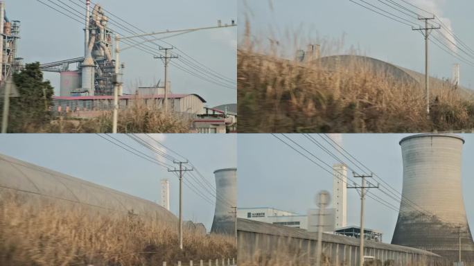 四川德阳绵竹德茂公路及沿途工厂