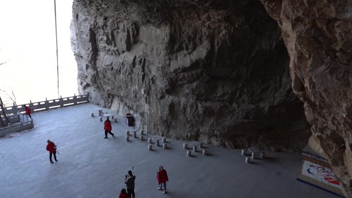 石家庄地标 抱犊寨景区